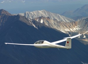 Russia motor glider | Alaskafoto - Alaska Aircraft photography & Alaska Air Cargo photography
