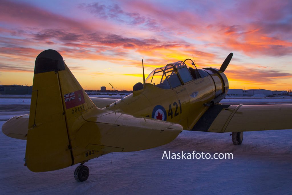 Air Force Harvard - Aircraft photography Alaska air cargo | Alaskafoto- Portrait photographers Alaska